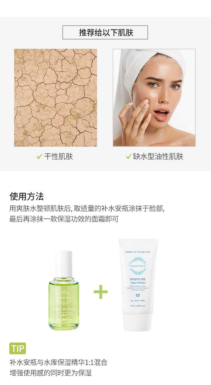 Acell 300 Fluid 补水安瓶 : -12