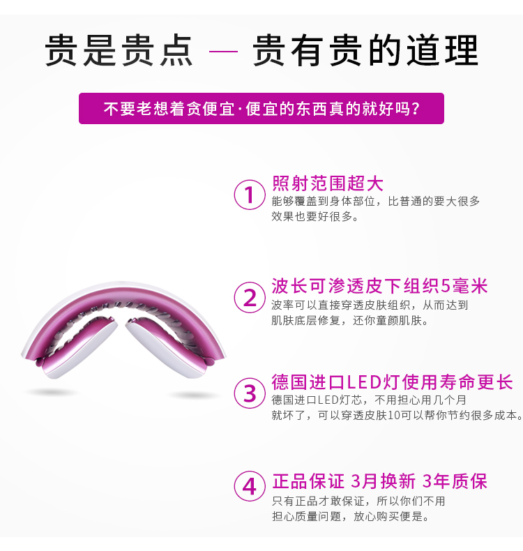 身体美白折叠LED : -8