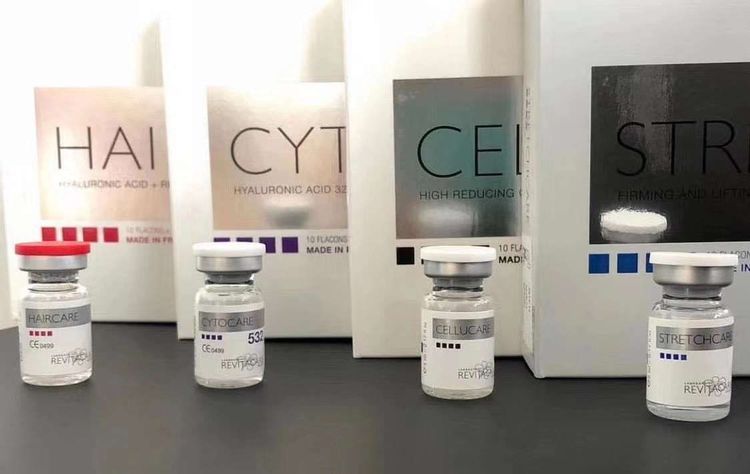 The French CytoCare series of kinetic elements are more focused on facial injection, anti-oxidation, lifting and firming than Filorga. There are corresponding models for different age groups. 502 is suitable for those under 35 years old, 516 is suitable for those aged 35-45 years old, and 532 is suitable for those aged 45-60 years old. 502/516/532 only differ in hyaluronic acid concentration, but all contain the exclusive patented CT50, known as the "king of liquid facelift".