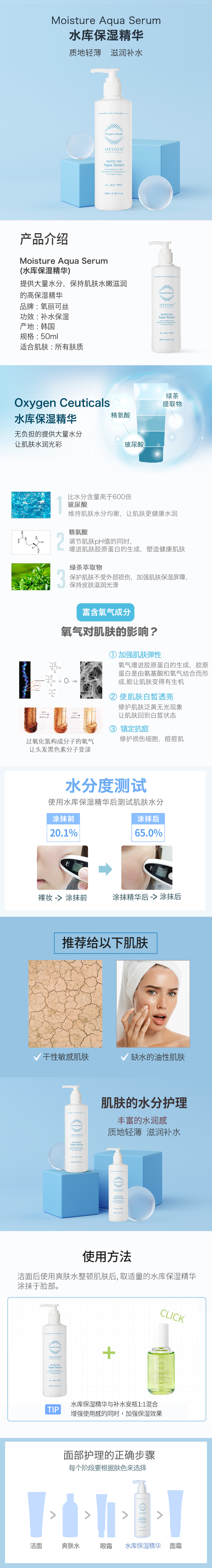 Moisture Aqua Serum - Guangzhou Mu Ning Biotechnology Co., Ltd.