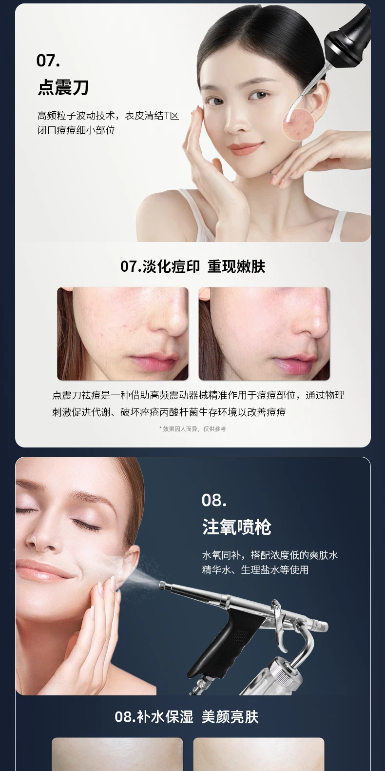 HC Seoul Ultra-Cleansing Whitening Hydro Bubble Multifunction Beauty Device