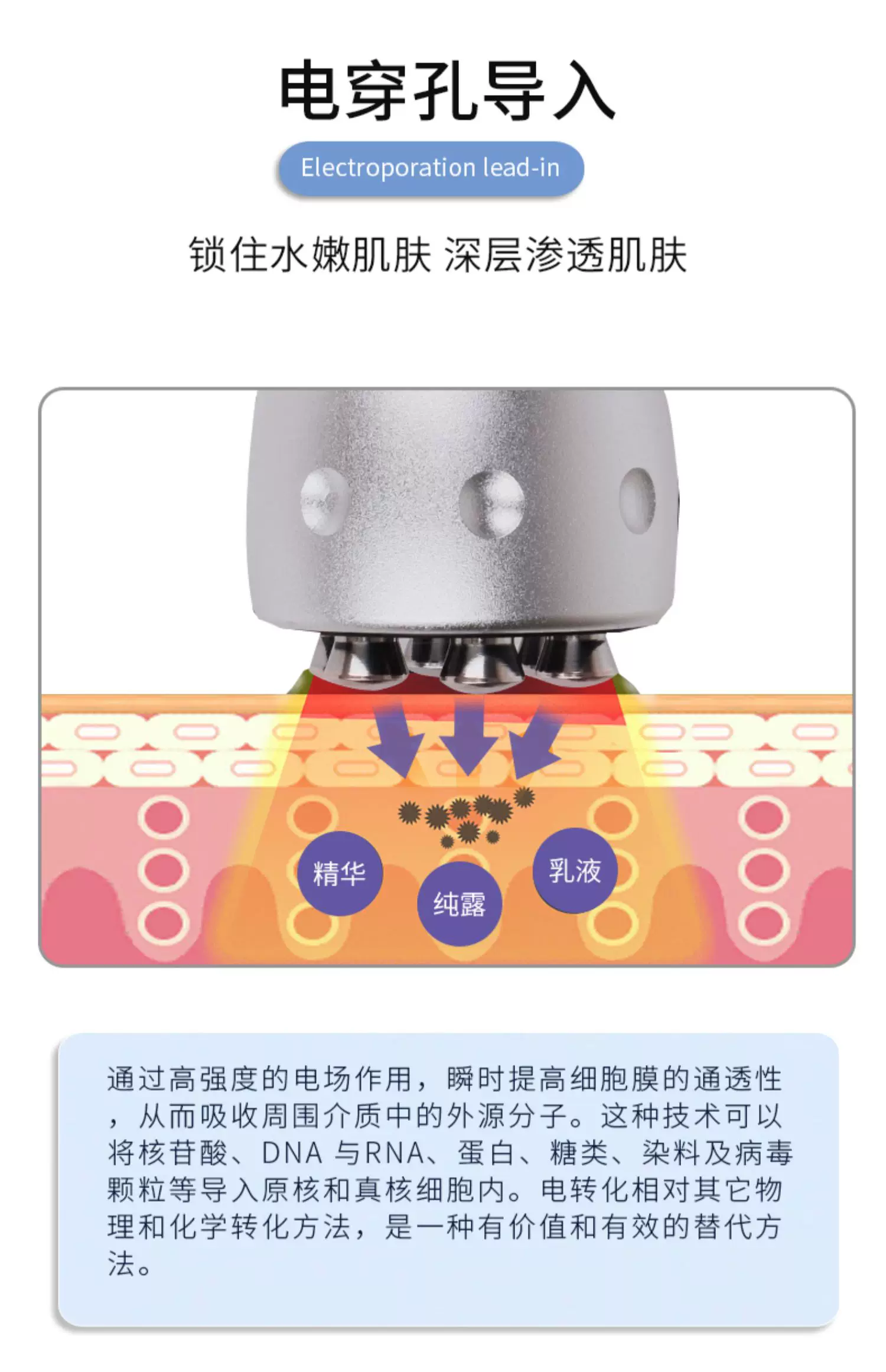 AXXZIA Japanese Needle-Free All-in-One Hydra Facial Device