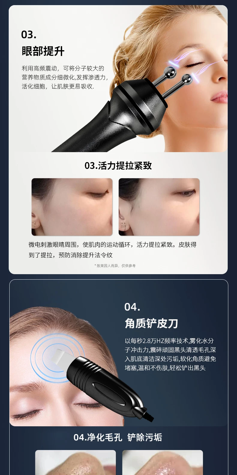 HC Seoul Ultra-Cleansing Whitening Hydro Bubble Multifunction Beauty Device